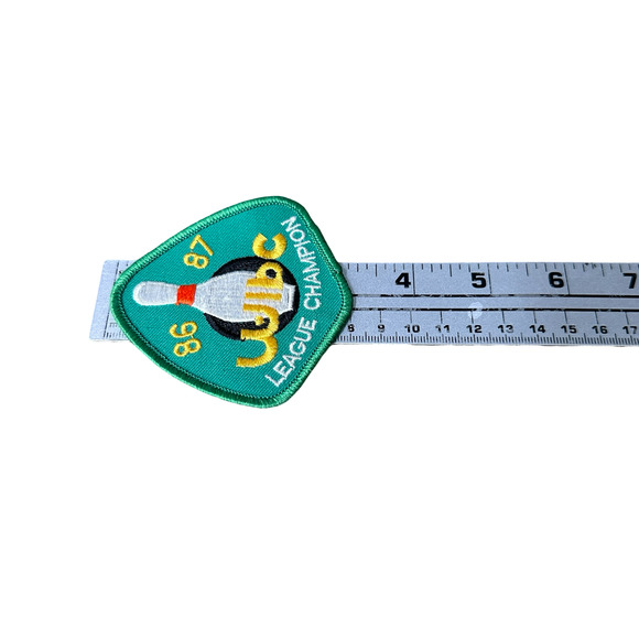 VTG 1986-87 WIBC Women's International Bowling Congress League Champion Patch - Picture 4 of 4